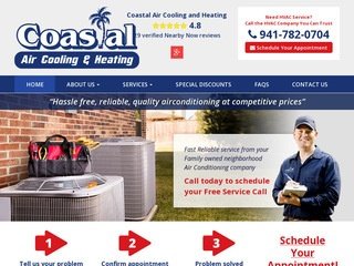 HVAC Website After Redesign