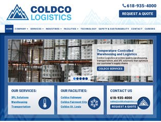 Warehouse & Logistics Website Design