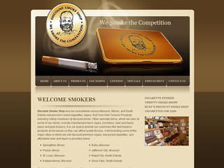 Discount Smoke Shop After Website Redesign