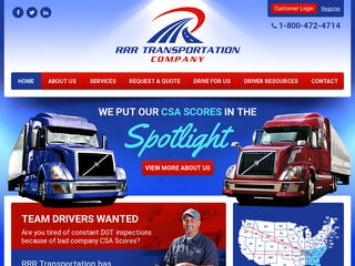Georgia Long Haul Trucking Company After Redesign