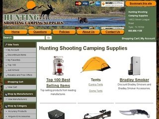 Hunting Shooting Camping Supplies