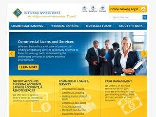 Bank Website Design After Redesign