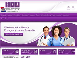 Missouri Emergency Nurses Association Website Redesign