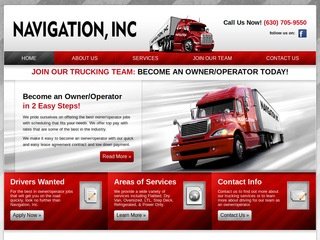 Owner Operator Trucking Company Website Redesign