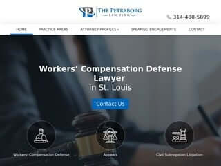Law Firm Website Design After Redesign
