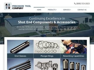 Manufacturer Website Design After Redesign