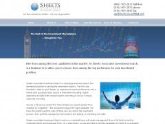 Sheets Associates Investment Search