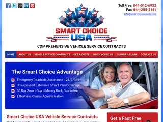 Auto Warranty Website Design