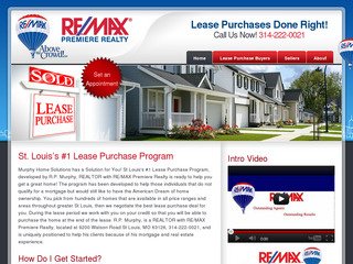 St. Louis Real Estate Agent Website After Website Redesign