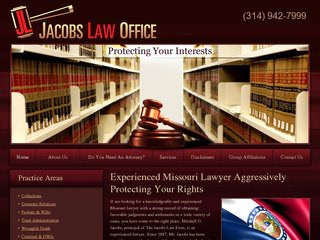 St. Louis Missouri Lawyer After Website Redesign