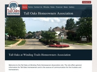 Homeowners Association Website Design After Redesign