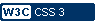 W3C valid CSS 3