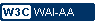 W3C valid WAI-AA