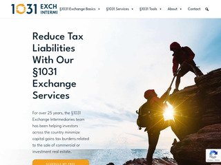 Tax Attorney Website Design before Website Redesign