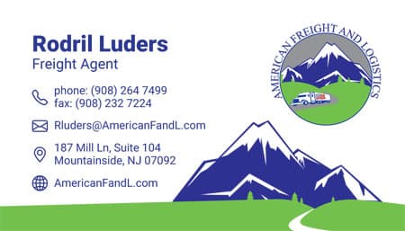 Trucking Company Business Card Designers