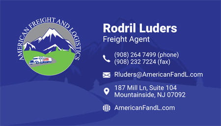 Trucking & Logistics Business Card Designers