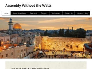 Religious Website Design After Redesign