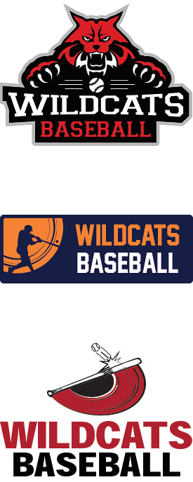 Baseball Team Mascot Logo Design