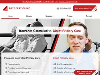 Physician Website Design