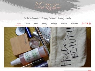 Fashion Blog Website Design