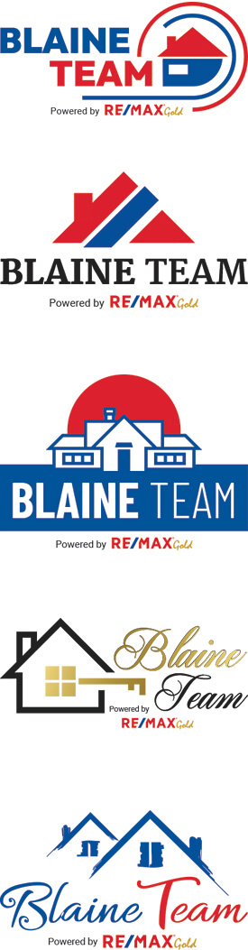Blaine Team - Real Estate Company Logos | Logo Design Services