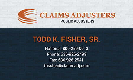 Claims Adjusters Business Card Designers