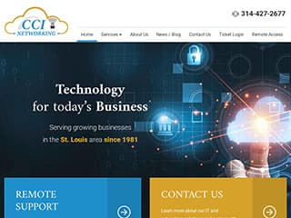 CCI Technology Services And Support Site