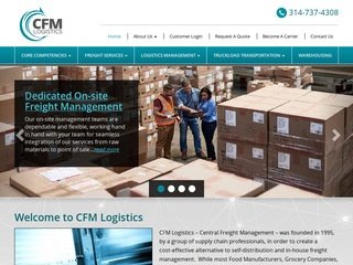 Logistics Company Website Design