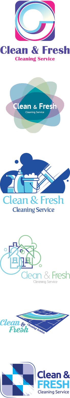 Cleaning Service Logo Design