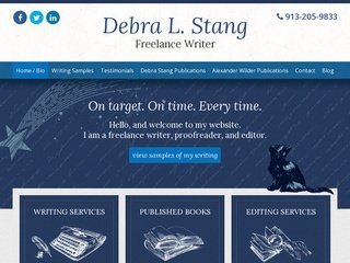 Freelance Writer Webiste