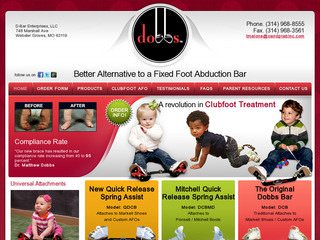 Medical Website After Website Redesign