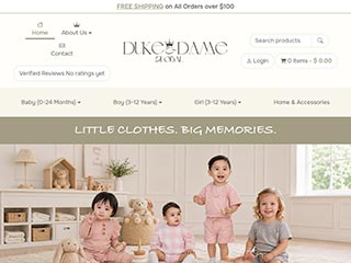 Clothing Website Design