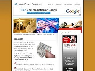 Home Based Business Website Design