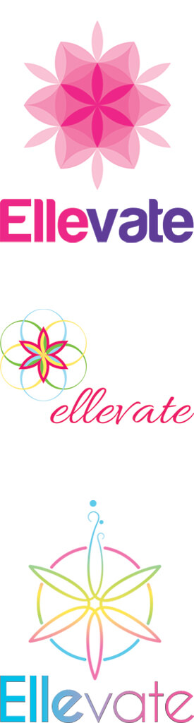Ellevate - Wellness Company Logos | Logo Design Services