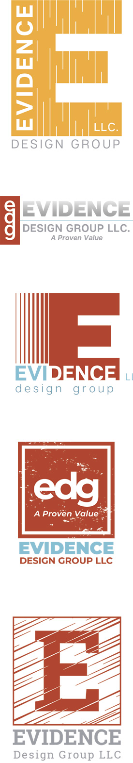Evidence Design Logo | Architecture, Design, & Consulting Logo Design Services
