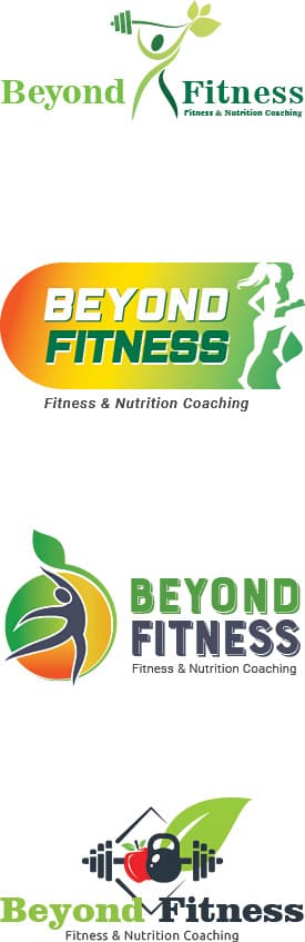 Fitness Coach Logo Designs