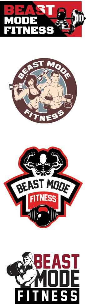 Fitness Gym Logo Design