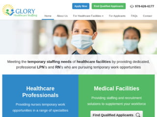 Medical Staffing Website Design