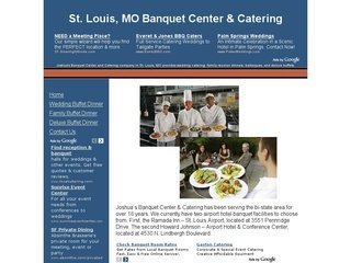 Catering Company Website Design