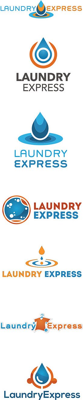 Laundromat Logo Designs