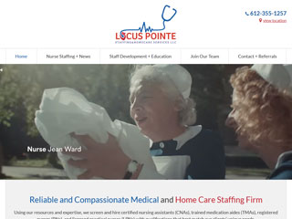 Nurse Staffing Website Design