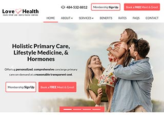 Physician Website Design