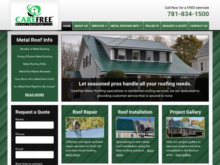 Roofing Website Design Services