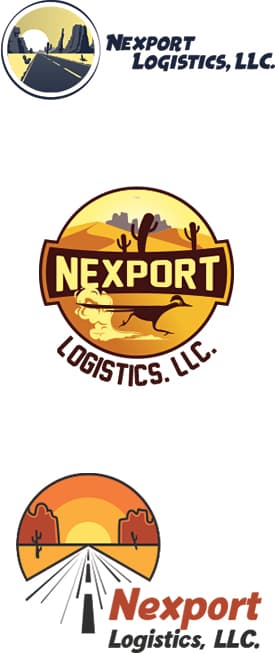 Trucking & Logistics Company Logo Design