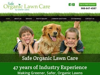 Organic Lawn Care Company After Redesign
