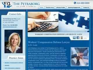 Law Firm Website Design Before Website Redesign