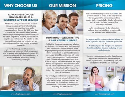 Trifold Brochure Design Services