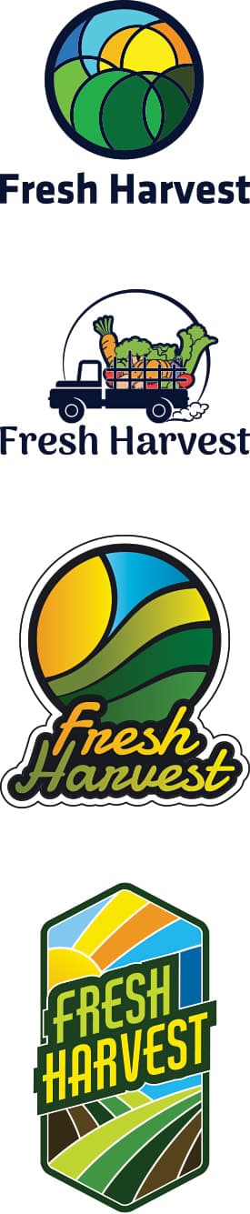 Produce Farm Logos