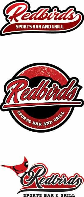 Redbirds Sports Bar Logo Design