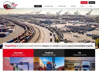 Trucking Website Design